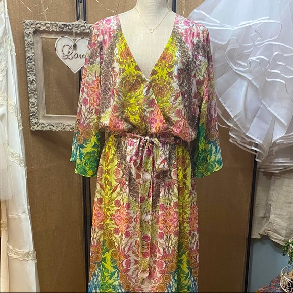 City Chic Plus Anise Mirror Maxi Dress - Picture 3 of 6